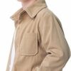 SANGTREE Boys’ Corduroy Button-Down Shirt – Casual Long Sleeve Top for Ages 3-13 Years